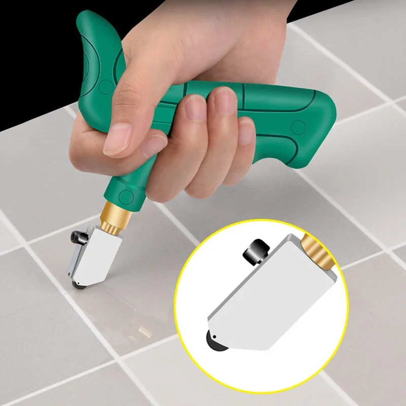 Premium Diamond Glass and Tile Cutting Tool - Professional Manual Cutter