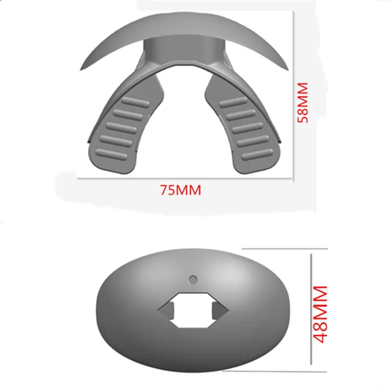 Professional Sport Mouth Guard With Lanyard Ice Hockey Rugby Sports Mouth Guard Lip Guard Air Braces Boxing Football Tooth Brace