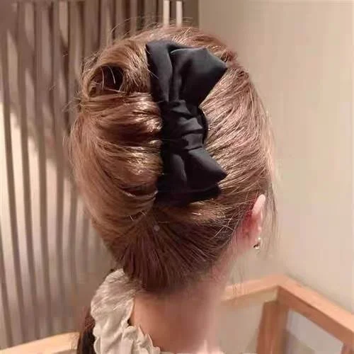 새로운 중국 스타일 U자형 머리핀 패브릭 나비 매듭 데일리 치파오 한푸 머리핀 정교하고 인기있는 헤어 스타일링 도구