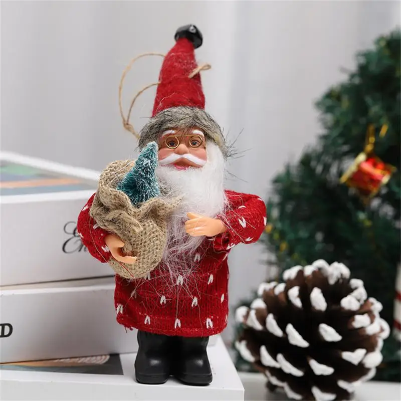 thumbnail image 1 of Nuevo muñeco de Papá Noel grande, regalo de Navidad para niños, adornos para árboles de Navidad, suministros para fiestas de bodas en el hogar, adornos de peluche, 1 of 5