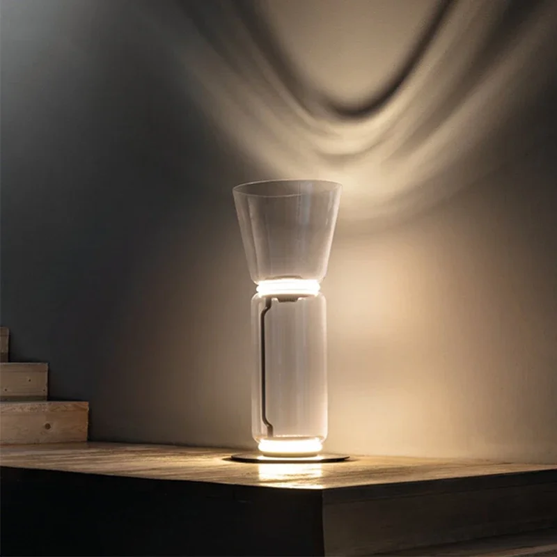 Hot Sale Nordic Room Super Slim Luxury Floor Lamp Luminous Standing Lights glass Lighting Style Modern Office