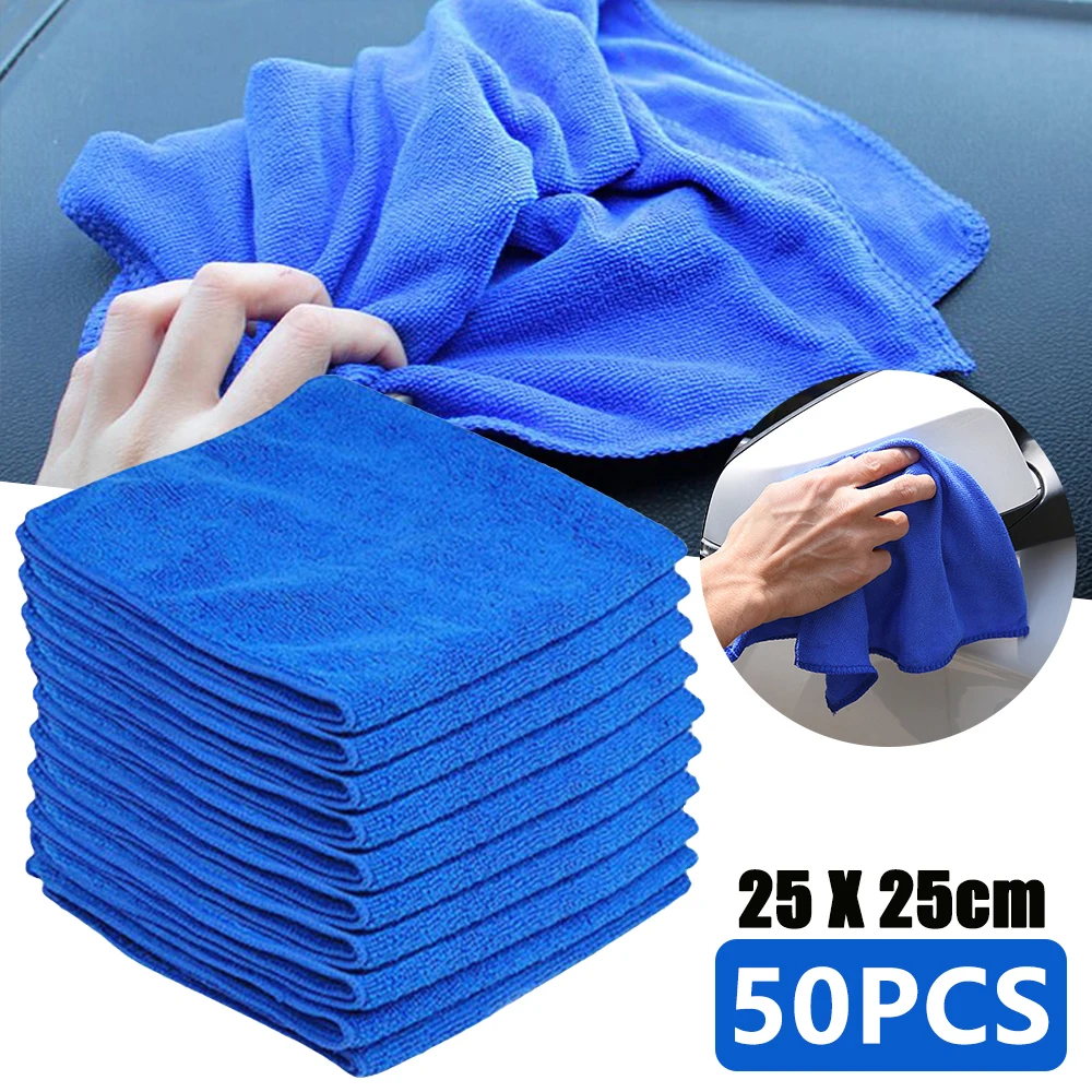 5/50pcs Washing Cloth Towel Duster Microfiber Car Cleaning Towel Soft Cloth Home Cleaning Micro Fiber Car Washing Glass microfiber towel,cleaning cloth,microfiber cleaning cloths,microfiber car towel,microfiber towels,fiber towel,microfiber washing towel,car washing towel,car drying towel,fiber car wipes