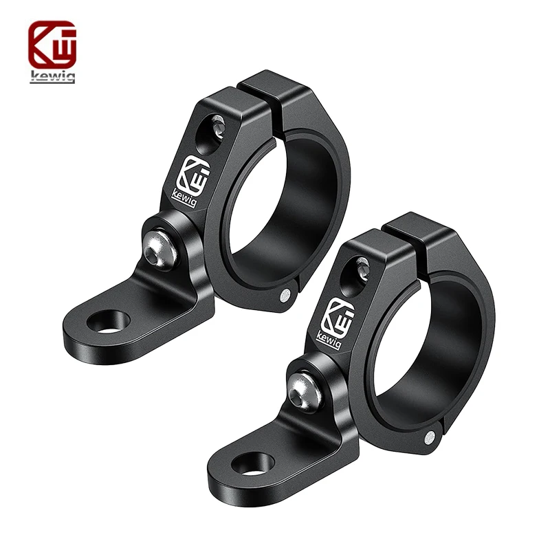 Aluminium Alloy Motorcycle Headlight Clamps Brackets UTV Whip Light Flag Mount Solid Heavy Duty Roll Bar Clamp Lamp Mount motorcycle light bracket motorcycle headlight clamp motorcycle headlight mount