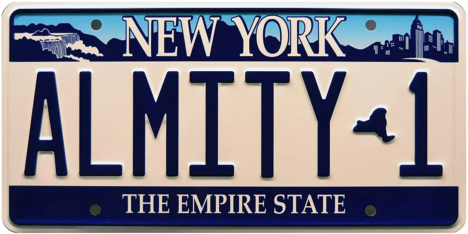 

Bruce Almighty | ALMITY1 | Metal License Plate