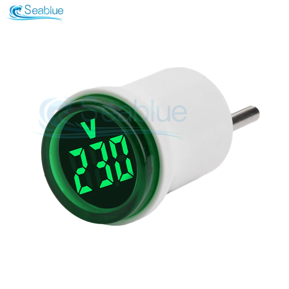 ตัวเลือกสินค้า มินิวอลต์มิเตอร์ LED 220V วัดแรงดันไฟฟ้า AC