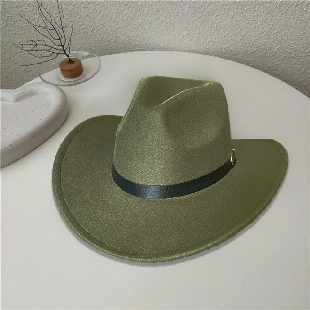 Wool Poly Gentleman Fedora Hat for Daily Wear