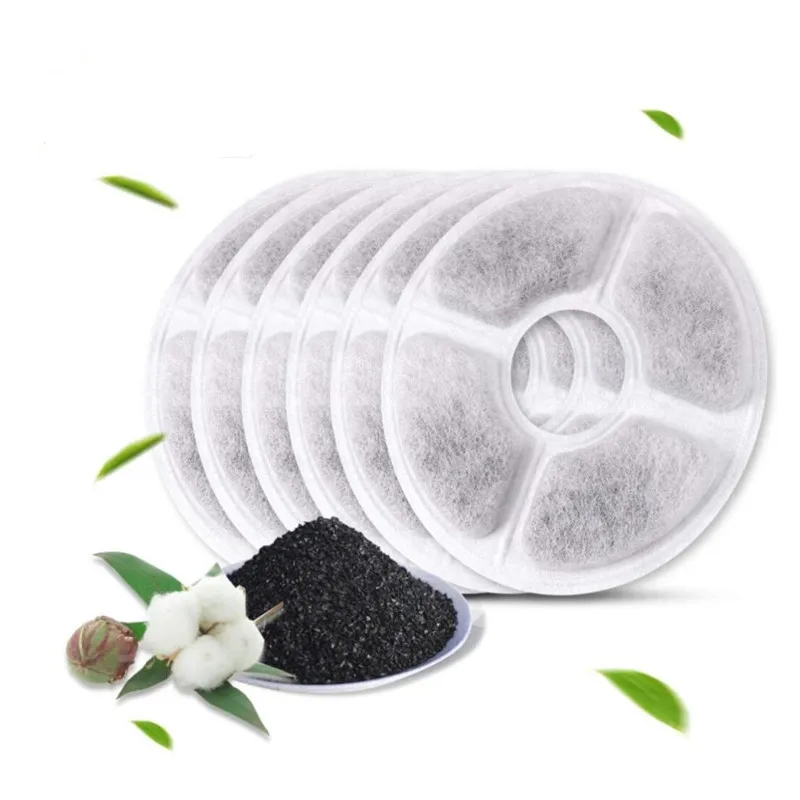 

Activated Carbon Filters Automatic Cat Water Fountain Filters Fountain Feeder Replacement Drinking Dispenser Filter Accessories