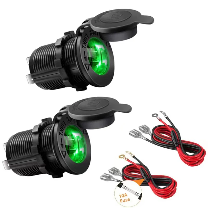 Presa Accendisigari Per Auto 12V Presa Accendisigari Per Auto Marine Moto Camion Atv Rv Presa Di Corrente