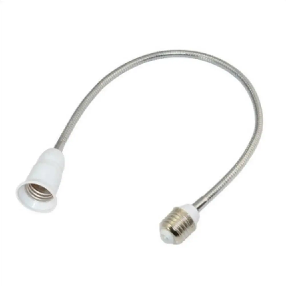 E27 Flexible Led Bulb Base Light-weight Various Sizes Extension Adapter Socket Hardware For LED / Halogen / CFL Bulbs