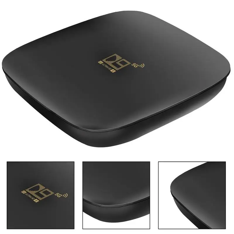 4K Android Smart TV Box with WiFi Connectivity