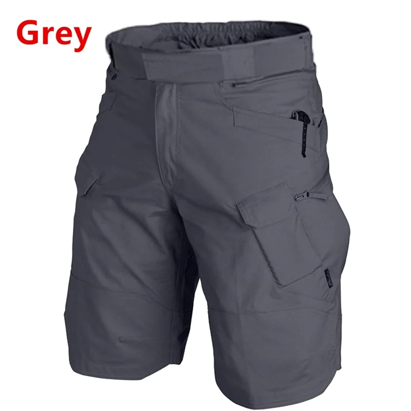 Summer Men Tactical Outdoor Waterproof Shorts Military Camouflage Multi-pocket Cargo Shorts