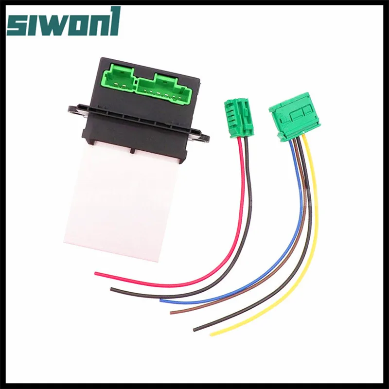 

Heater Fan Control Module Resistor Plug For Renault Megane Sport Tourer Scenic MK2 Peugeot 406 107 207 607 Citroen C2 C3 C5