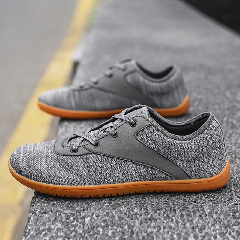 Wide Toe Unisex Sneakers Men Women Barefoot Shoes Mesh Summer Casual Shoes For Men Sport Footwear Training Tenis Hombre