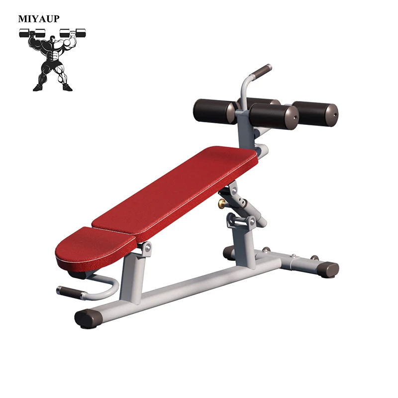 MIYAUP Multi Functional Adjustable Solid Bench Downward Sloping Abdominal Fitness Dumbbell Muscle Board