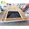 Stock  Australia 13Ft/4m EVA Non-slip Inflatable Floating Ocean Sea Swimming Pool Island Dock Platform With Net For Yacht Boat 1