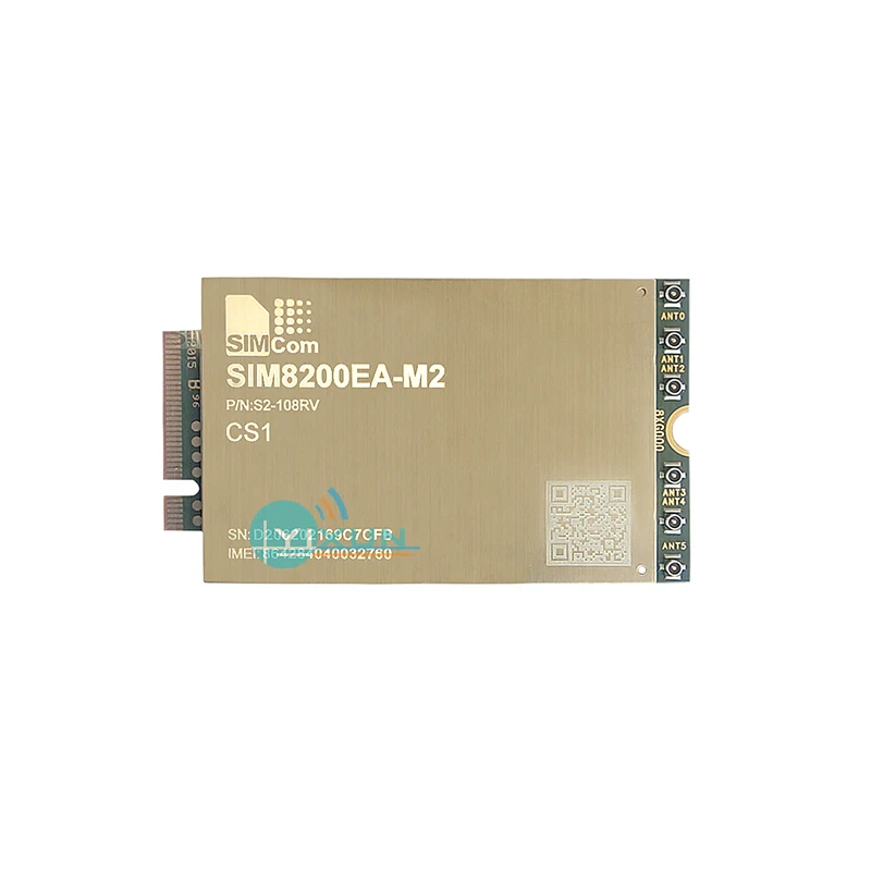 

SIMCOM SIM8200EA-M2 5G модуль M.2 интерфейс 5G NR LTE-TDD WCDMA команды совместимы с SIM7912G/SIM7920G