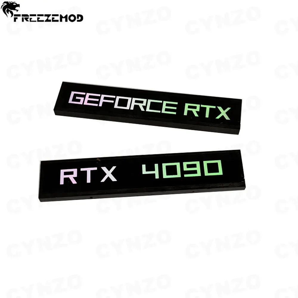 Painel Lateral para Iluminação de pc Gpu Argb Rtx 4090 3090 Mini Vga Lightboard 4070 4080 Rx6800 6900xt Gtx Rog Backplate pc Mod - Imagem 2