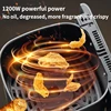 Air Fryer 5L Electric Hot Fryer Oven Oilless Cooker with Touch Control & Nonstick Basket & Visible Window, Family Size 220V 2