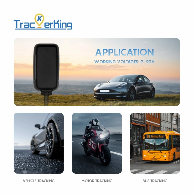 TrackerKing EC08 2G GPS Tracker Car GPS tracker Realtime Tracking Locator Device GT06 Protocol Batter Than J14