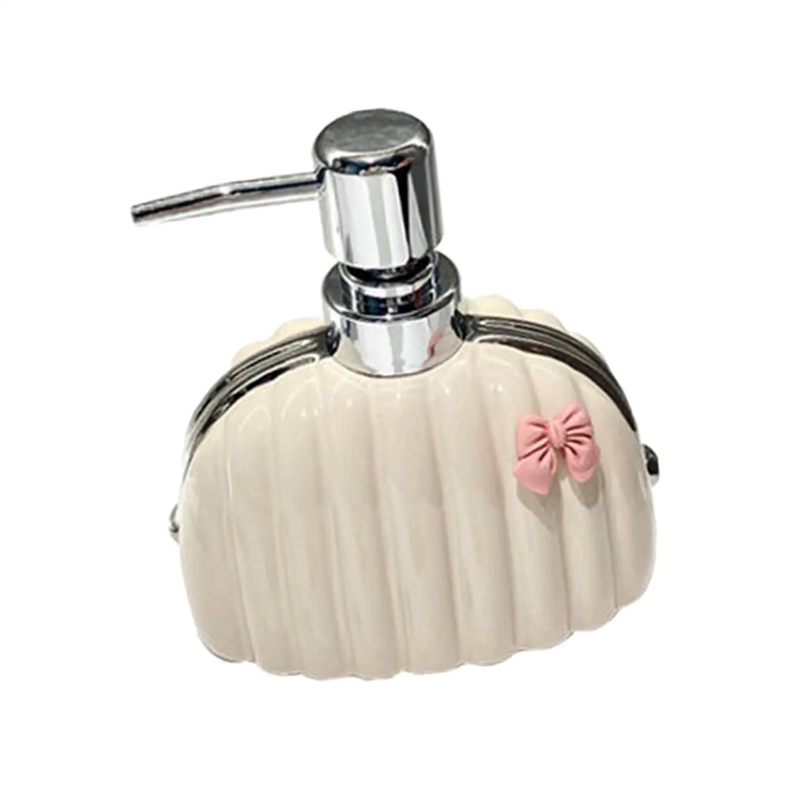 

Lotion Dispenser Fashion Push Down Liquid Pumping Dispenser Empty Bottle Hand Soap Dispenser for Bedroom Bathroom Decoration