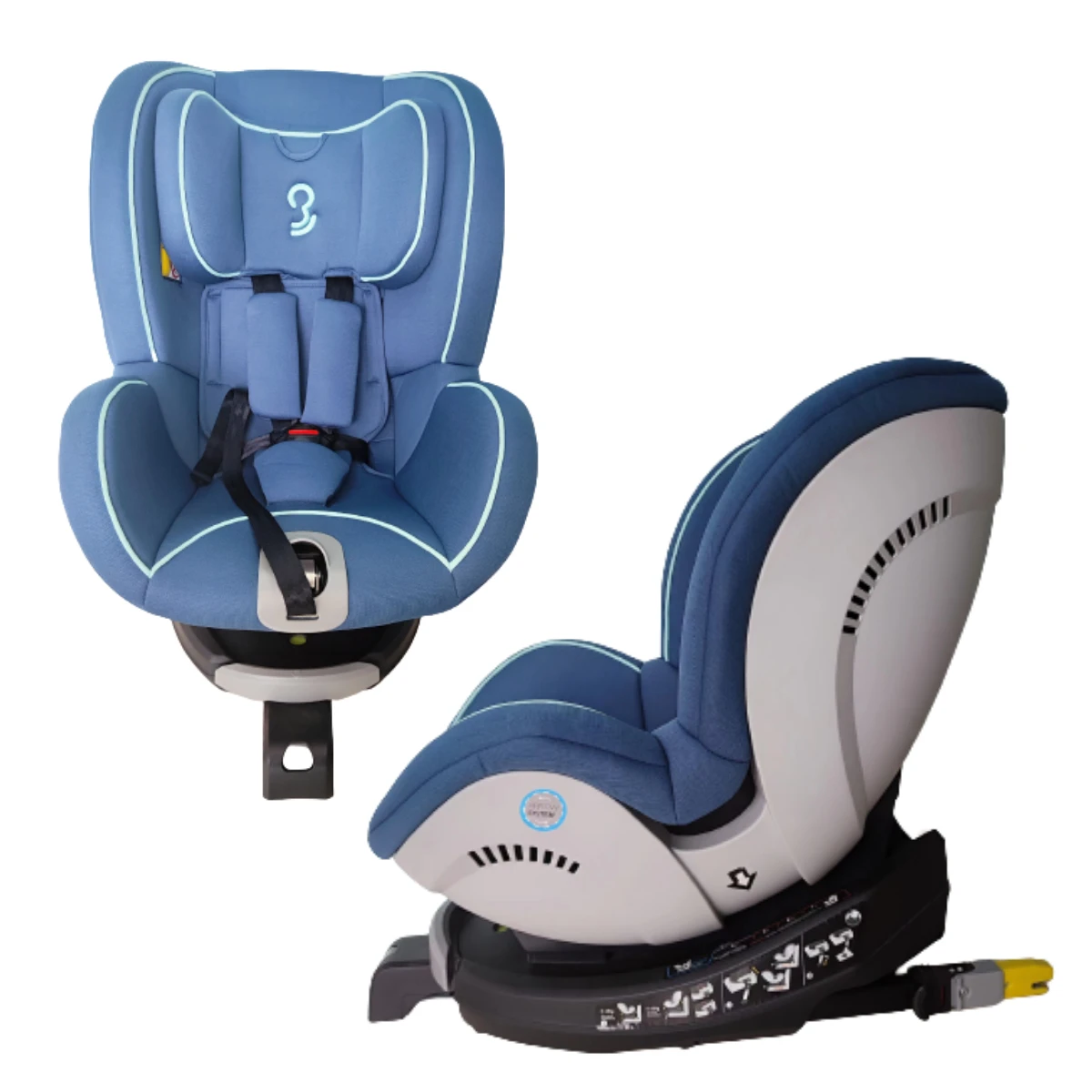 

4 Recling Positions 0-4 years old Children's Car Seat Leader baby car seat