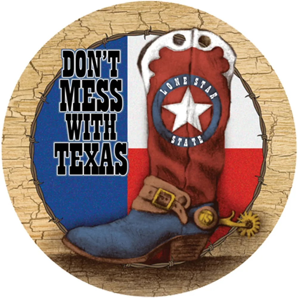 

Beverage Coaster Set Texas Boots