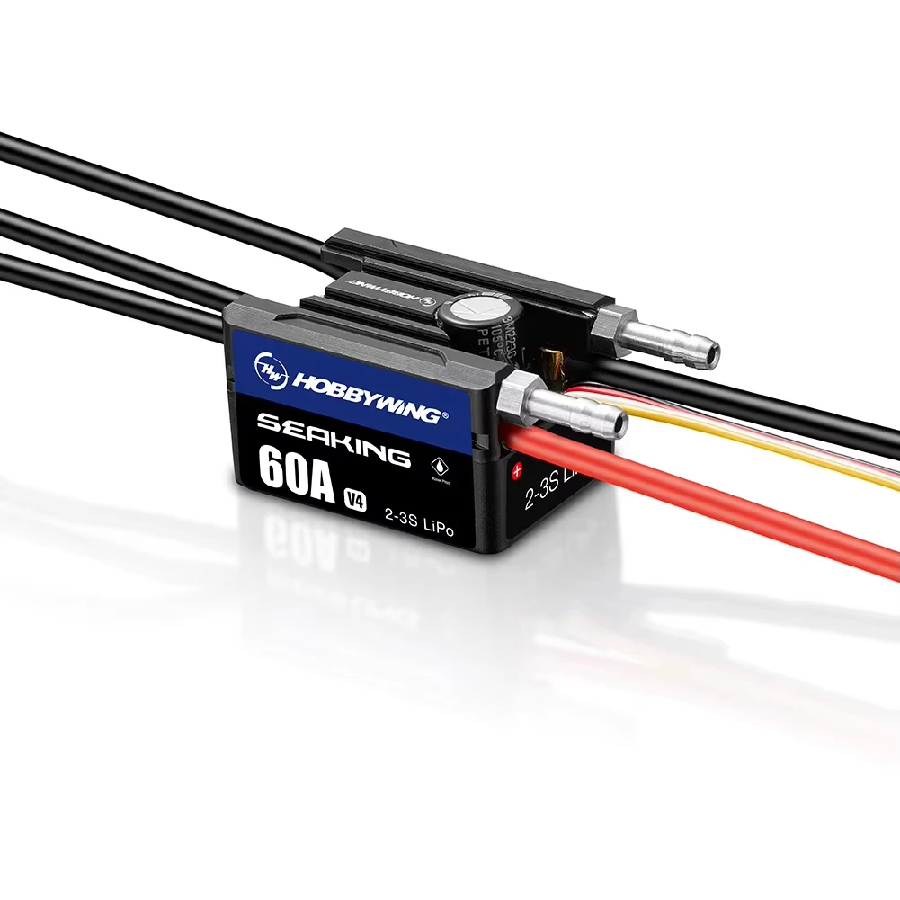 Détail du HOBBYWING ESC Brushless sans Capteur V4 IP67 160A avec BEC intégré et joint d'étanchéité