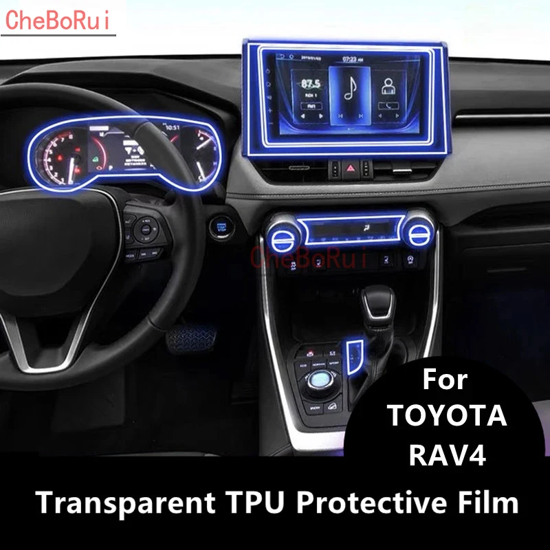 

Прозрачная центральная консоль для TOYOTA RAV4 19-22
