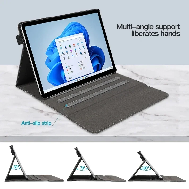 Versatile Protective Tablet Case with Stand and Pen Holder