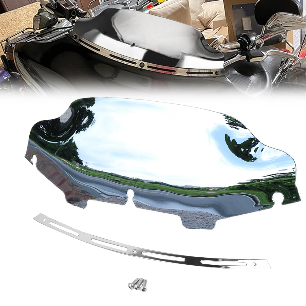 

Обтекатель для лобового стекла мотоцикла, 6 дюймов, для Harley Touring Street Glide 96-13