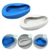 Portable Bedpan Heavy Duty Reusable Lightweight Durable Thicken Plastic Stable Bed Pan for Bedridden Patient Elderly Women Men 5