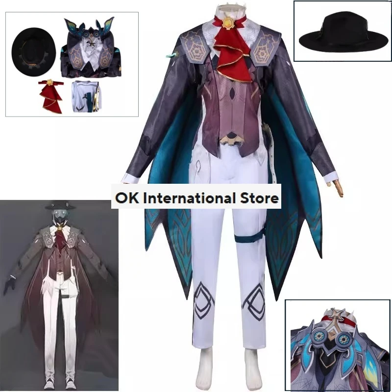 

Custom Made Game Honkai: Star Rail Screwllum Cosplay Costume Comic Uniform Anime Costume Big Size Party Garment Event Outfits
