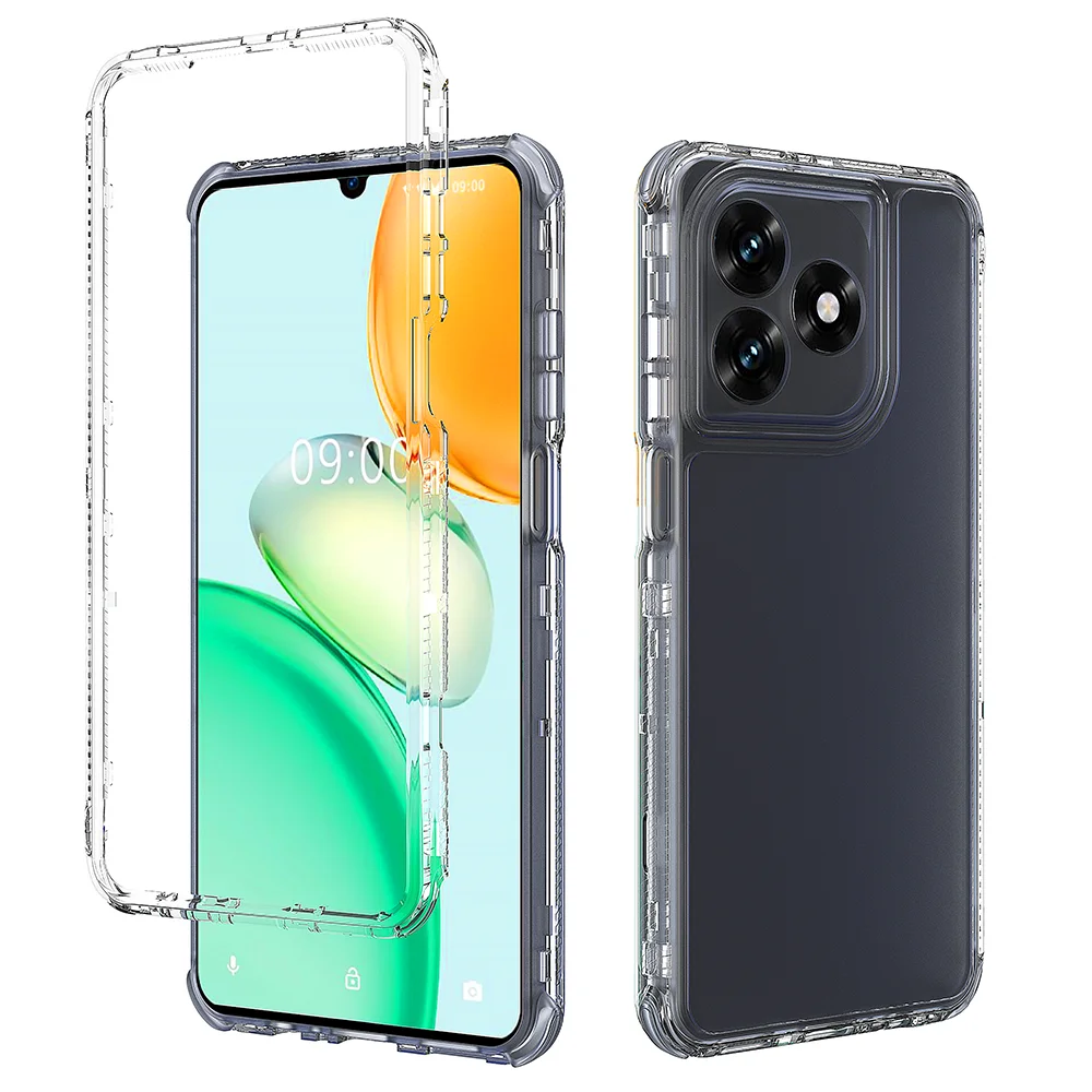 Multicolor Hybrid Shockproof Phone Case with Airbag Corners