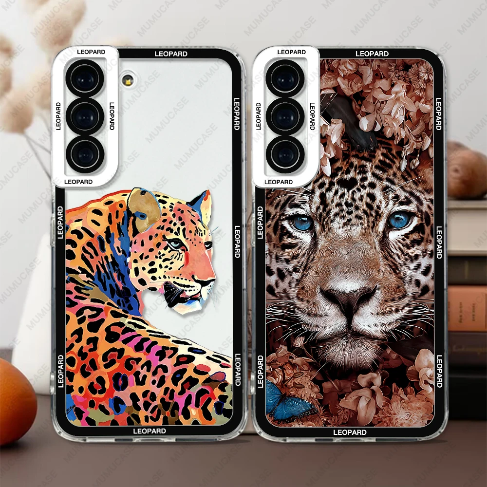 Leopard Soft Phone Case - Sleek and Stylish Protective Cover
