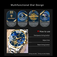 POEDAGARLuxuryManWristwatchWaterproofLuminousChronographWatchforMenStainlessSteelMensQuartzWatchesjpg Trendyolist