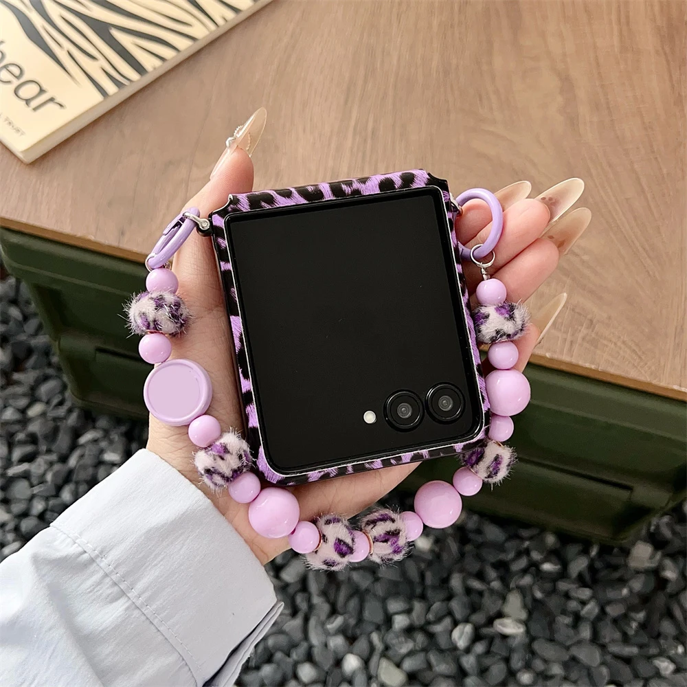 Luxury Leopard Pattern Thin Leather Phone Case - Shockproof Solid Color Protective Back Cover
