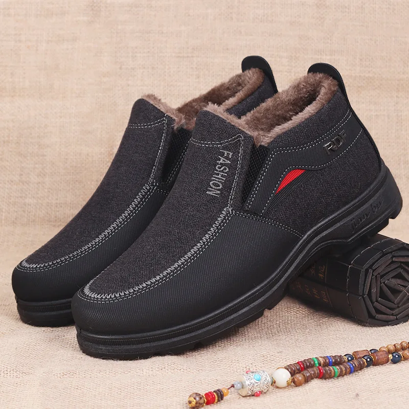 Winter cotton boots for men, warm and soft for men, platform snow boots for men, ankle boots for men, winter sports shoes for me