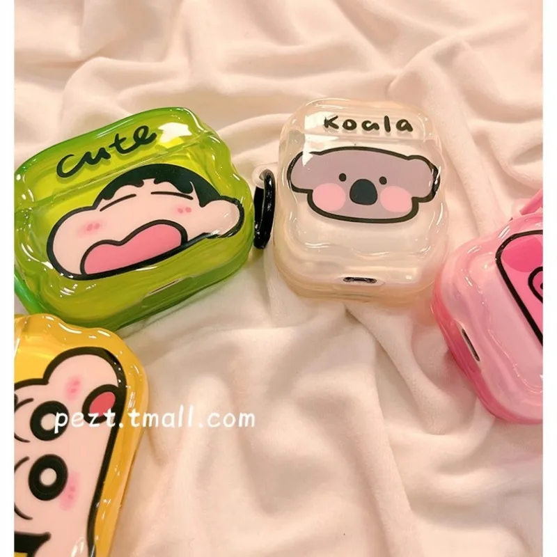 Crayon Shin-chan 3D Cartoon Case – Cute AirPods 1/2/3 & Pro 2 Protective Cover