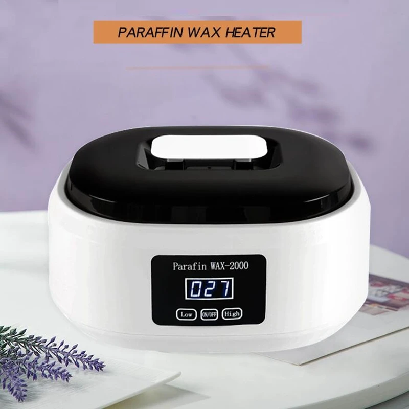 Hands and Feet Mask Warmer Paraffin Wax Bath Heater Machine Moisturizing Hydrating Kit Hand Waxing Spa Smooth and Soft Skin Care 2