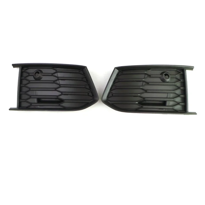 Auto Left Right Side Front Lower Bumper Fog Light Grille Grill Cover Frame Trim For Audi A6 C8 car exterior accessories,car grill mesh,grille braces