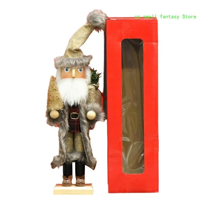 

R3MA Handicrafts Nutcrackers Soldier Figures Puppet Ornament Christmas Decorations Holiday and Indoor Winter Home Decors