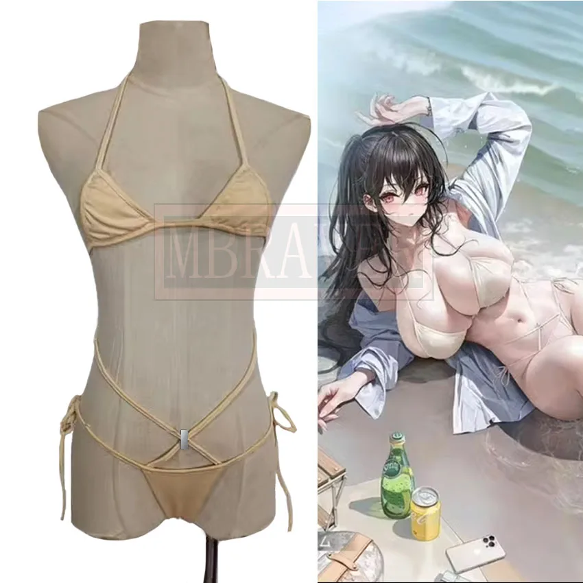 

Azur Lane IJN Taihou Sexy Swimsuit Bikini Cosplay Costume Party Christmas Halloween Custom Made Any Sizes