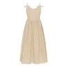 Original Backless Cotton Suspender Dress Spring and Summer Women's Elegant Mori Style Sexy V-Neck High Waist Suspender Dress 5