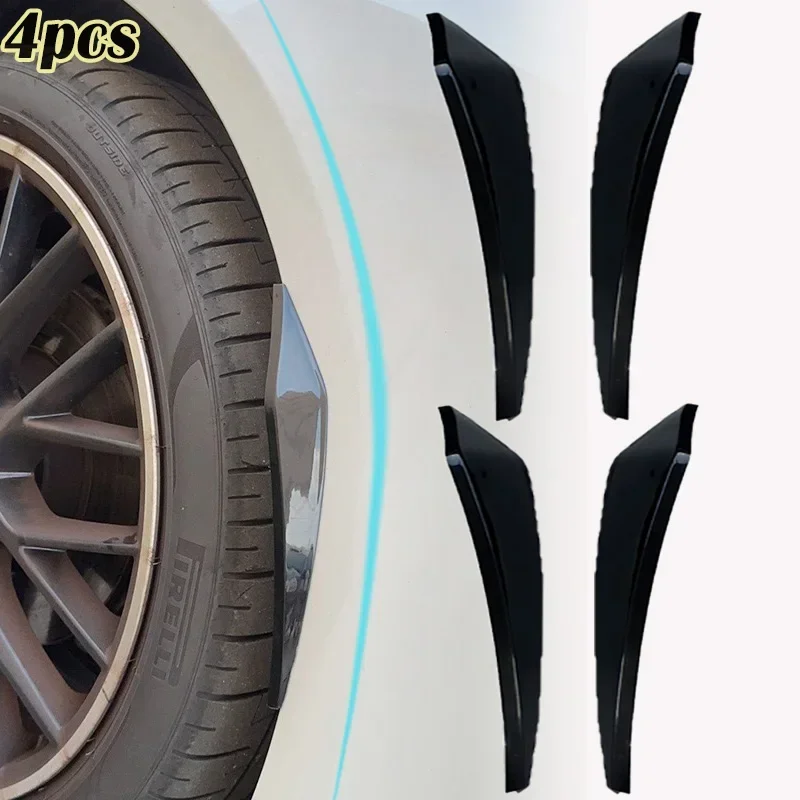For 4PCS Car Wheel Eyebrow Bumper Fender Splash Guard For BMW 4 Series F32 F33 F36 G22 G23 G26 2014-
