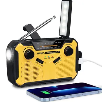 Emergency Solar Hand Crank Radio 1