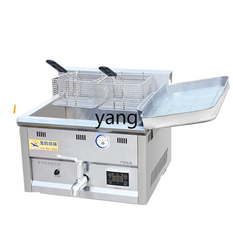 CX Single and Double Cylinder Deep Frying Pan Commercial Vertical Large Capacity Deep Frying Pan