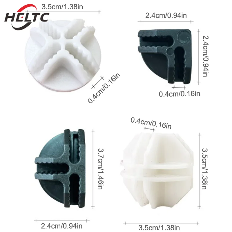 Connettori Cubici Per Armadio YAMSLAM - Set Da 10 Pezzi In Plastica, Per Montaggio Modulare Di Scaffali E Scatole - Foto 6