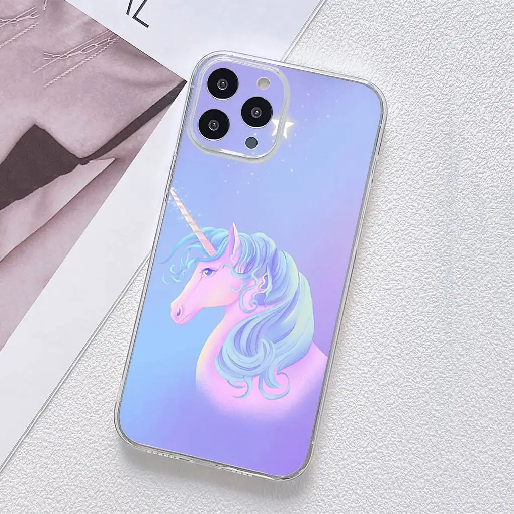 Unicorn Horse Silicone Phone Cover - Soft and Durable Case
