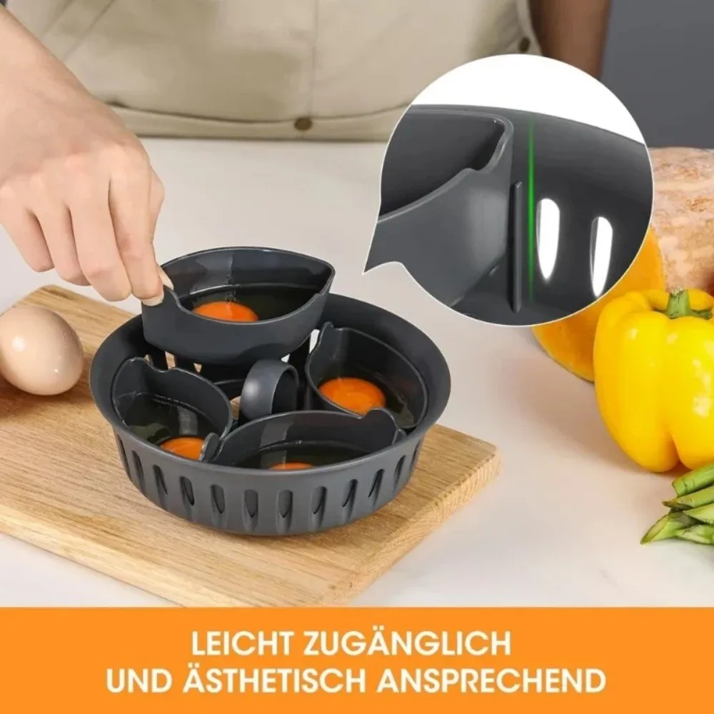 Cooking Mold Pizza Eggs Boiler Basket for Thermomix TM5 TM6 TM31 Reusable Kitchen Cooking Accessories steamer basket