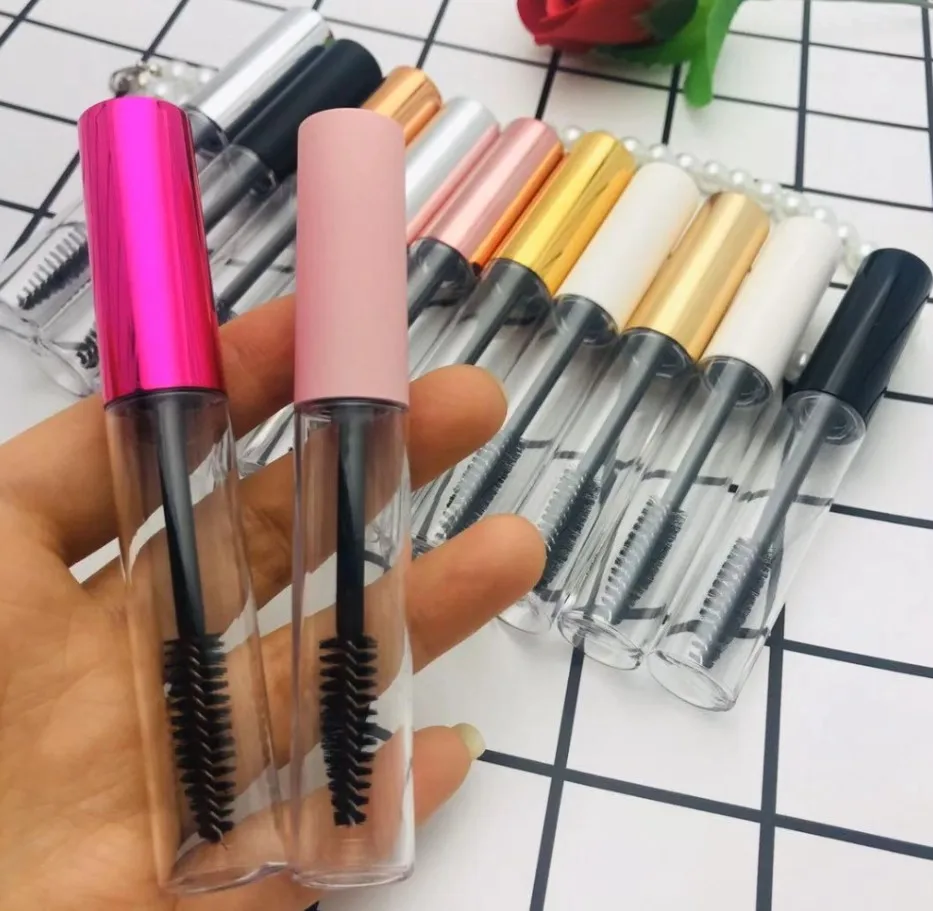 10ml Empty Mascara Container Tubes Eyelashes Tube Vials Bottle Tool Fashion Castor Oil DIY Eyeliner Packing Cosmetic Container mascara bottle round 128mm 19 5mm 6ml capacity color mascara tube